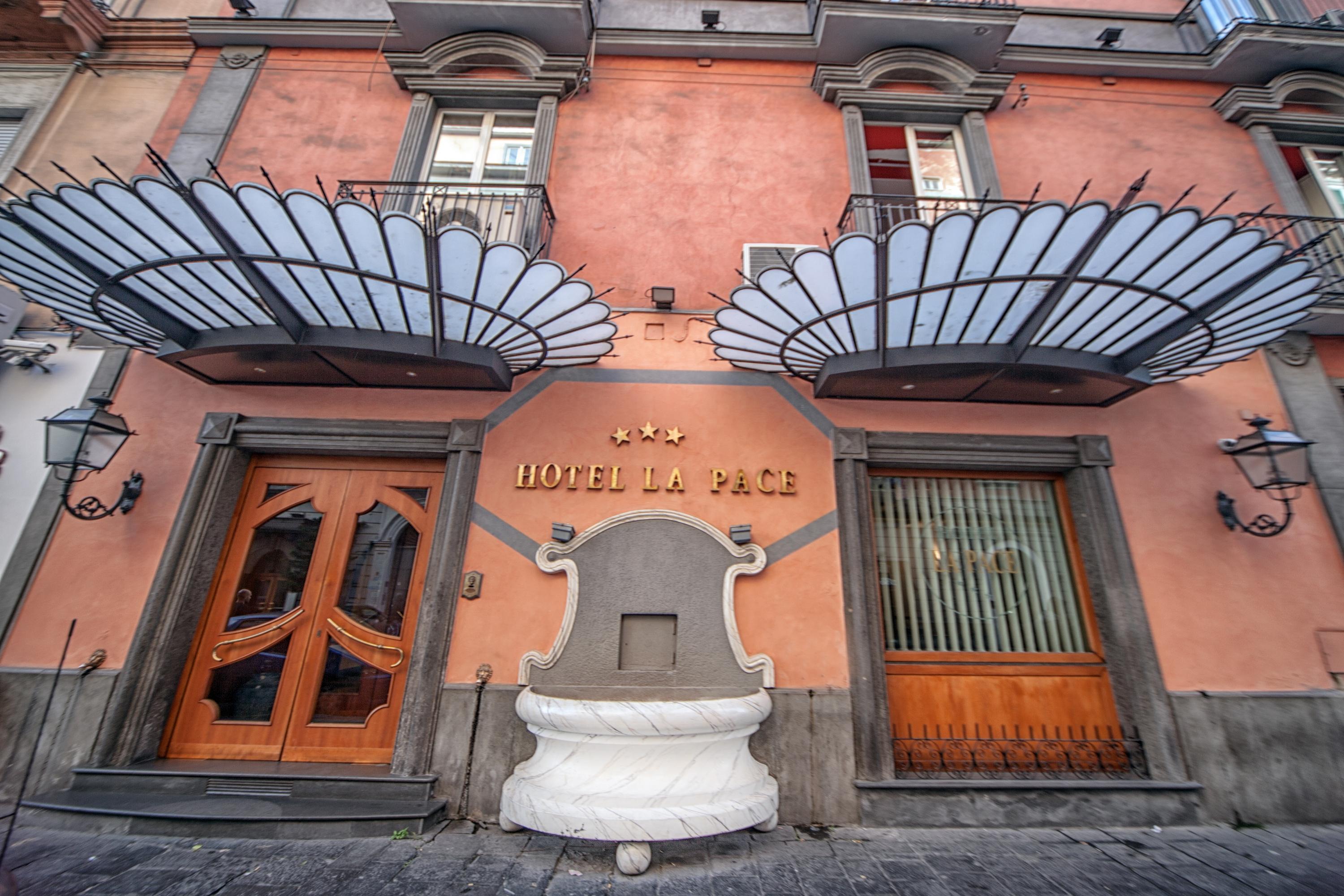 Hotel La Pace Napoli Eksteriør bilde