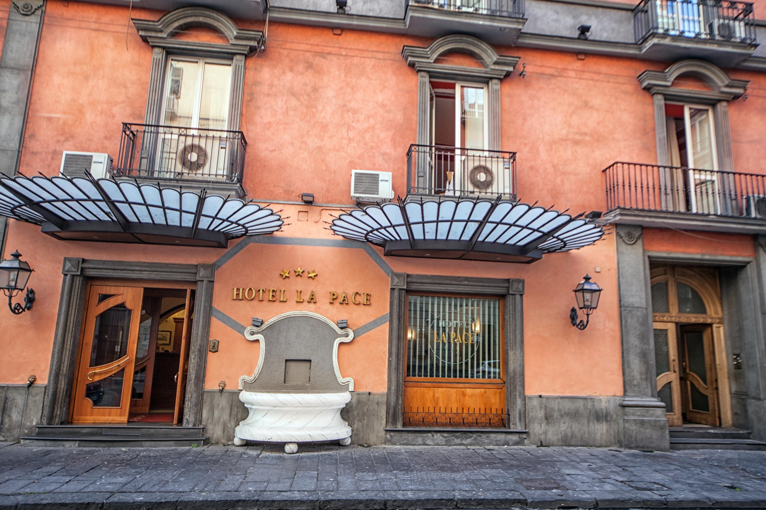 Hotel La Pace Napoli Eksteriør bilde